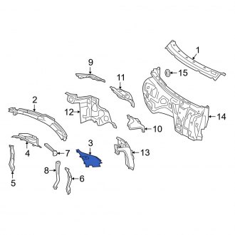 Mercedes GLE Class Cowl Panels & Parts | Vent Grills — CARiD.com