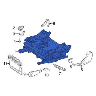 Mercedes-Benz OE - Front Right Seat Track