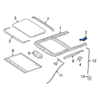 Mercedes-Benz OE - Sunroof Frame Bracket
