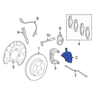 Mercedes M Class OEM Brake Parts | Pads, Bleeders, Rotors — CARiD.com