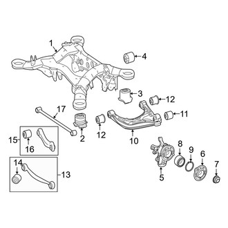 Mercedes-Benz OE - Rear Suspension - Suspension Components
