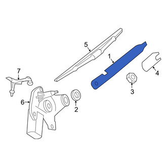 Mercedes-Benz OE - Rear Wiper Arm