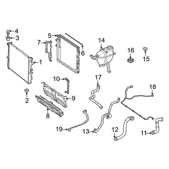Mercedes-Benz OE - Cooling - Radiator & Components