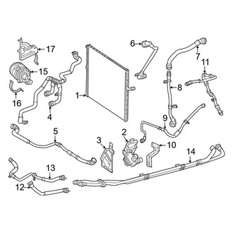 Mercedes-Benz OE - Cooling - Intercooler (Radiator Mounted)