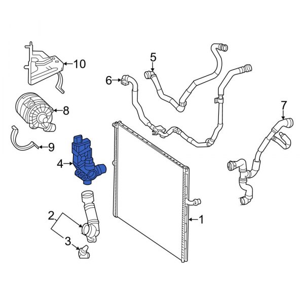 Engine Coolant Control Valve