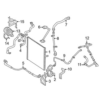 Mercedes-Benz OE - Cooling - Intercooler (4Matic)