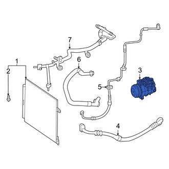 Mercedes-Benz OE - A/C Compressor