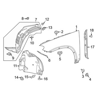 Mercedes-Benz OE - Fender & Components