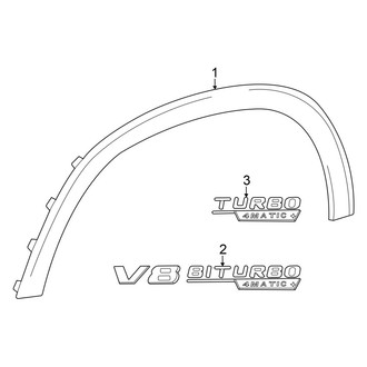 Mercedes-Benz OE - Fender - Exterior Trim