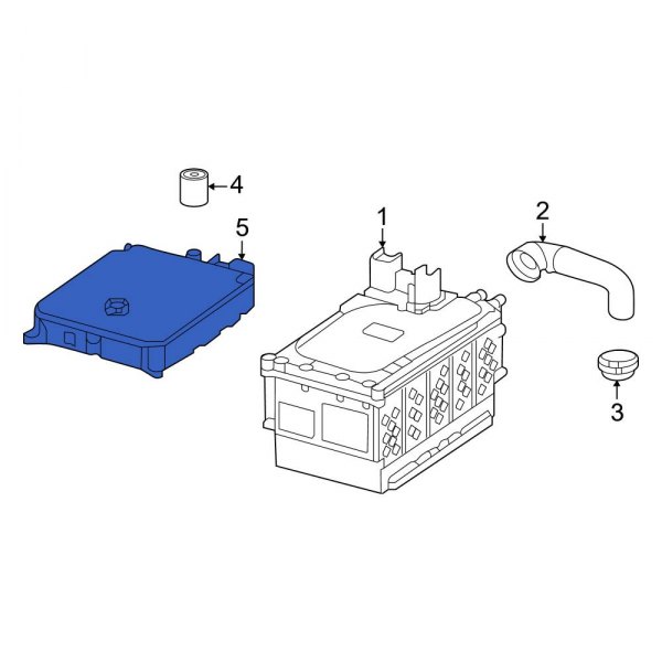 Drive Motor Battery Pack Control Module