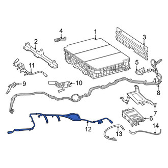 Mercedes-Benz OE - Drive Motor Battery Pack Control Module Wiring Harness