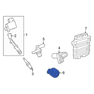 Mercedes-Benz OE - Ignition Knock (Detonation) Sensor