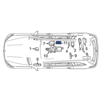 Mercedes-Benz OE - Antenna Switch