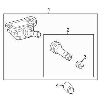 Mercedes-Benz OE - Electrical - Tire Pressure Monitor Components