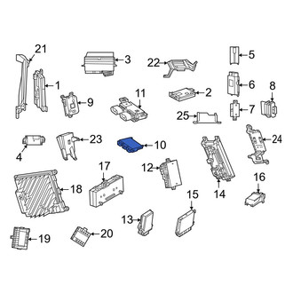 Mercedes-Benz OE - Left Power Seat Control Module