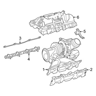 Mercedes-Benz OE - Engine - Turbocharger & Components (Turbocharger & Components)