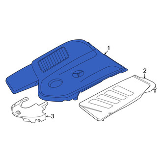 Mercedes-Benz OE - Right Engine Cover