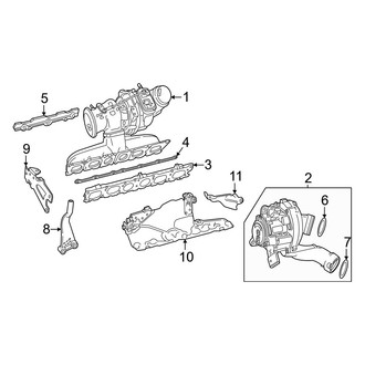 Mercedes-Benz OE - Engine - Turbocharger & Components (Turbocharger & Components), (4Matic)