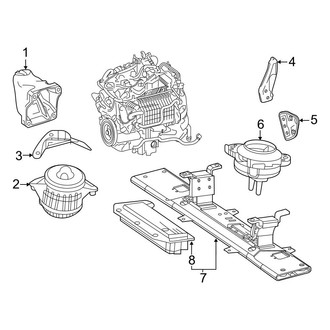 Mercedes-Benz OE - Engine & Transmission Mounting
