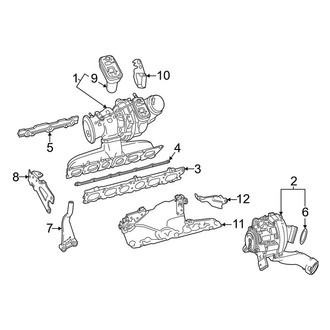 Mercedes-Benz OE - Engine - Turbocharger & Components (Turbocharger & Components), (4Matic+)