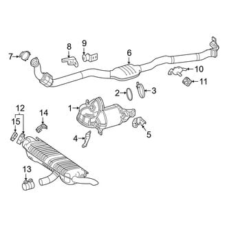 Mercedes-Benz OE - Exhaust System - Exhaust Components