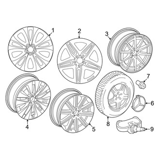 Mercedes-Benz OE - Wheels (20")