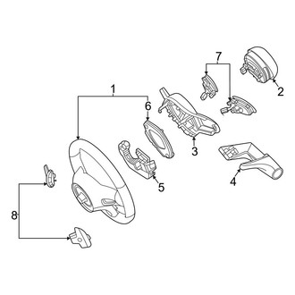 Mercedes-Benz OE - Steering Wheel & Trim (Sport Wheel)