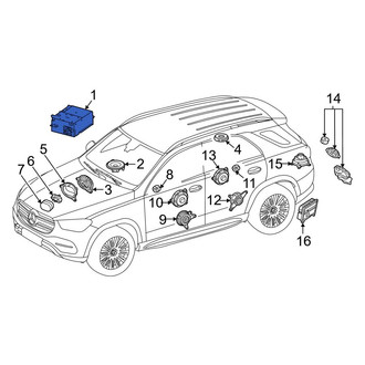 Mercedes-Benz OE - Radio Control Unit