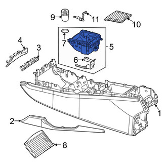Mercedes-Benz OE - Console Cup Holder