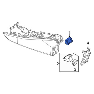 Mercedes-Benz OE - Console Trim Panel