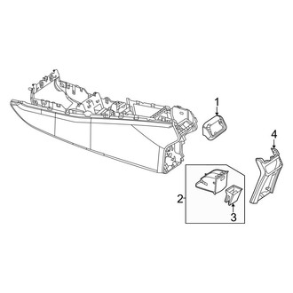 Mercedes-Benz OE - Console (Rear Components)