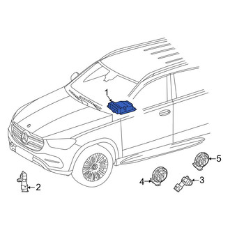 Mercedes-Benz OE - Air Bag Control Module