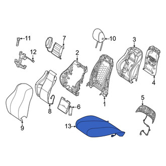 Mercedes-Benz OE - Front Right Seat Cushion Foam