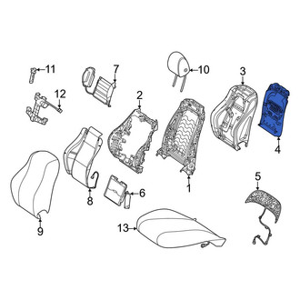 Mercedes-Benz OE - Center Left Outer Seat Back Panel