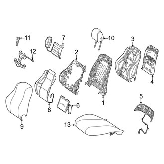 Mercedes-Benz OE - Seats & Tracks - Passenger Seat Components