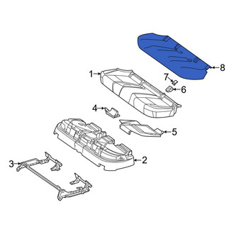 Mercedes-Benz OE - Center Seat Cover