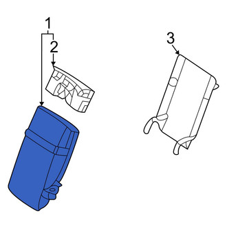 Mercedes-Benz OE - Center Seat Armrest