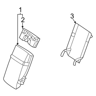 Mercedes-Benz OE - Seats & Tracks - Second Row Seats (Armrest Upper Components, With Power)