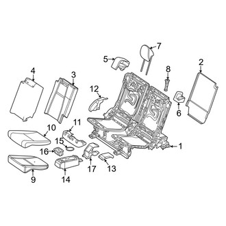 Mercedes-Benz OE - Seats & Tracks - Third Row Seats