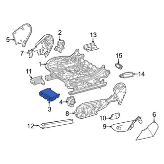 Mercedes-Benz OE - Front Right Power Seat Control Module