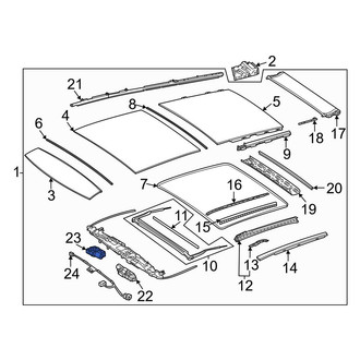 Mercedes-Benz OE - Sunroof Motor