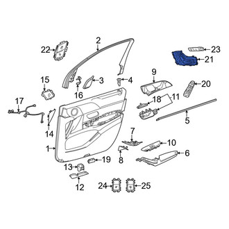 Mercedes-Benz OE - Front Right Power Seat Switch
