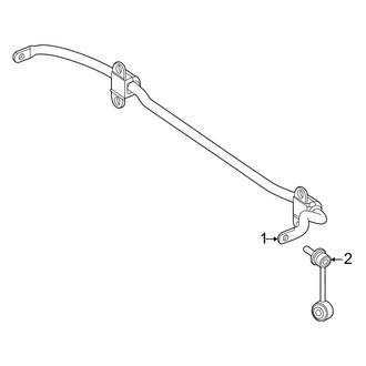 Mercedes-Benz OE - Rear Suspension - Stabilizer Bar & Components