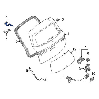 Mercedes-Benz OE - Rear Left Liftgate Hinge