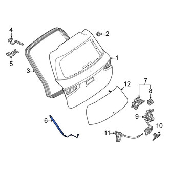 Mercedes-Benz OE - Liftgate Lift Support