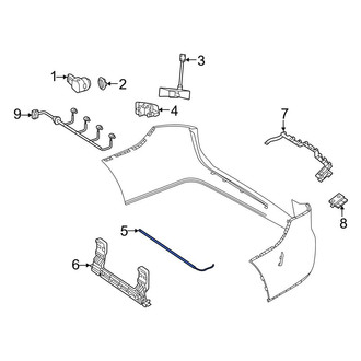 Mercedes-Benz OE - Rear Liftgate Motion Sensor