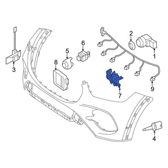 Mercedes-Benz OE - Right Park Assist Camera Bracket