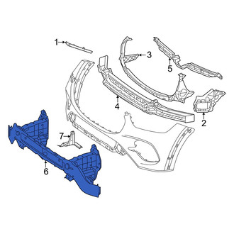 Mercedes-Benz OE - Front Bumper Impact Bar