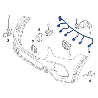 Mercedes-Benz OE - Front Parking Aid System Wiring Harness