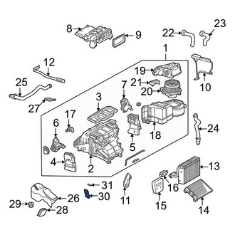 Mercedes-Benz OE - Dashboard Air Vent